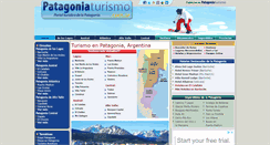 Desktop Screenshot of patagoniaturismo.com.ar