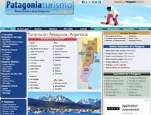 Tablet Screenshot of patagoniaturismo.com.ar